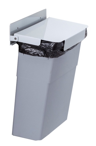 Conteneurs magnétique à déchet avec couvercle