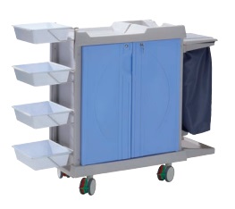 [03.06.0054] Chariot à linge 2 supports sac