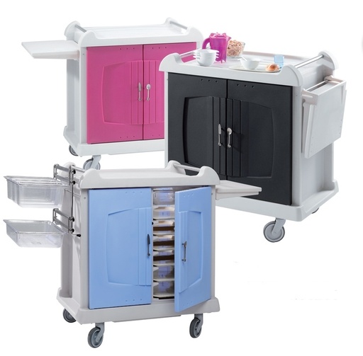 Chariot petit déjeuner monobloc