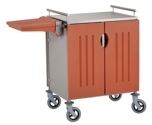 Chariot petit déjeuner - 2 compartiments