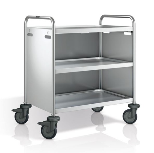 Option - Habillage 3 côtés en acier inoxydable