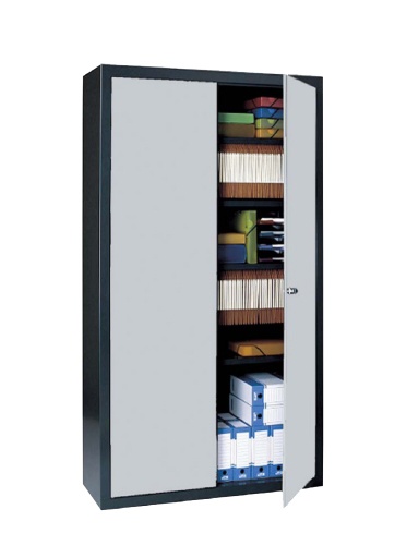 [01.07.0442] Armoire avec 4 tablettes à dos