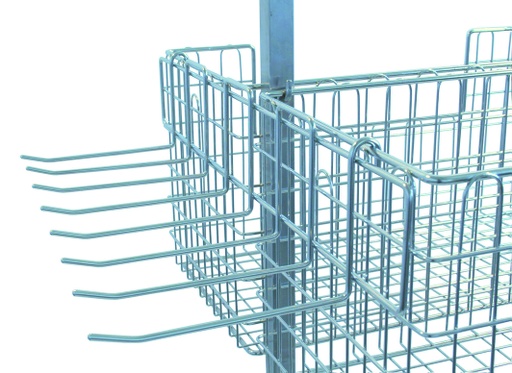 [01.05.0071] Support 8 crochets pour sondes ou tuyaux