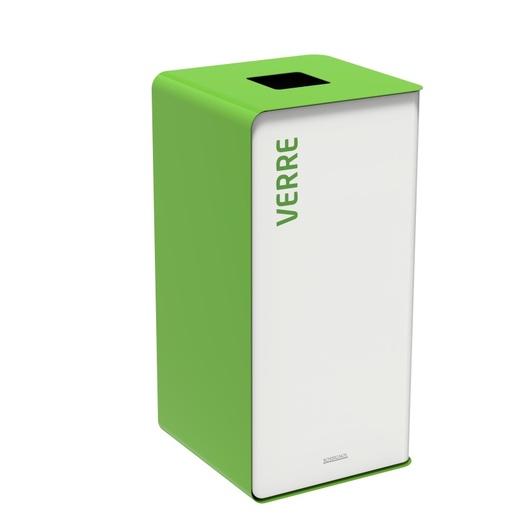 Borne tri sélectif Verre -  Vert