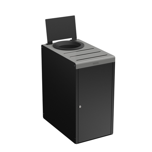 Meuble tri sélectif Gris