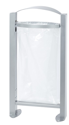 [07.01.0237] Corbeille gris métal vigipirat