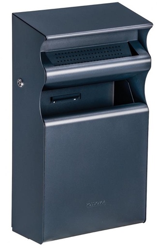 [07.01.0257] Corbeille murale anthracite