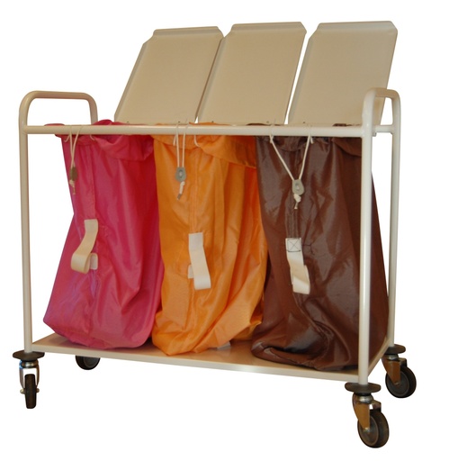 [03.01.0017] Chariot porte-sacs - 4 sacs L