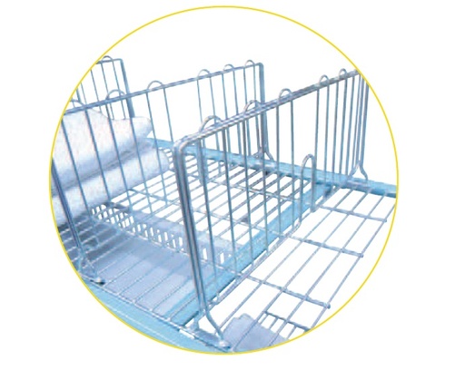 [03.03.0064] Séparateur en fil zingué